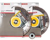 Bosch 230x22mm 9'' Twin Pack General Purpose Diamond Blades With Clic Nut image