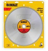 Dewalt DT1927 355x25.4mm Z-90T Metal Cutting Tct Blade  image