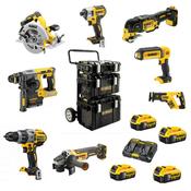 Dewalt DCK853P4 8pc 18V XR Brushless Combo Kit + RECEIVE A FREE DCB547 9.0Ah XR FLEXVOLT BATTERY WORTH €179 image