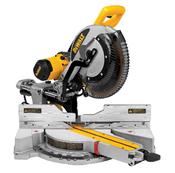 Dewalt DWS780 220v 1675w 12'' 305mm Double Bevel Sliding Compound Mitre Saw 3800rpm Cutting Capacity 303x100mm *Saw Only*  image