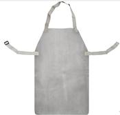 CHROME LEATHER APRON C/W STRAPS (1823) (WELDERS)