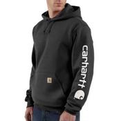 CARHARTT K288 MIDWEIGHT HOODED LOGO SWEATSHIRT image