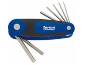 FORUM 7PC METRIC FOLD UP ALLEN KEY SET 1.5 - 6MM  