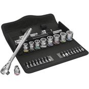 WERA 8100SB8 SOCKET SET 3/8" DRIVE METRIC ZYKLOP METAL SWITCH image
