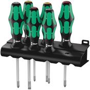 WERA 335/350/355/6 S/DRIVER SET SL/PH/PZ KRAFTFROM PLUS 6PC