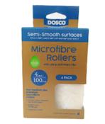 DOSCO 4" MICROFIBRE ROLLER SLEEVE 4PK  image