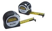 Stanley STA043041 Twin Pack Chrome Pocket Tapes 5m/16ft &amp; 8m/26ft 