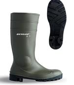 PAIR DUNLOP NON-SAFETY GREEN WELLINGTONS 380VP image