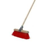 DOSCO 14'' YARD BRUSH C/W CLAMP &amp; HANDLE NO.8 image
