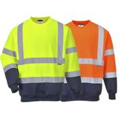 Portwest B306 Two Tone Hi Vis Sweatshirt image