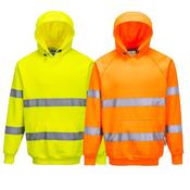 Portwest B304 Orange Hi Vis Hoodie  image