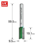 Trend Two Flute Cutter 9.5mm diameter