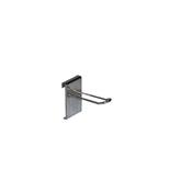 10cm (4") Chrome Gridwall Euro Hook