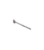 12 Notched Chrome Wall Mounted Sloping Arm Economy