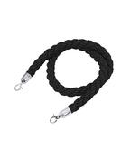 1500mm Black Rope and Chrome Ends