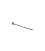 16 Notched Chrome Wall Mounted Sloping Arm Economy