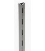 2400mm Aluminium Single Slot Left Hand End Wall Upright for Panels