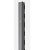 2400mm Aluminium Single Slot Right Hand End Wall Upright for Panels