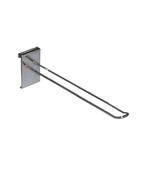 25cm (10") Chrome Gridwall Euro Hook
