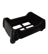 28L Black Plastic Shopping Basket Stacker