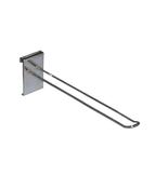 30cm (12") Chrome Gridwall Euro Hook