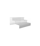 3 Step Clear Acrylic Display Broad Stand