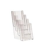 4 Tier 1/3 A4 (DL) Portrait Leaflet Holder