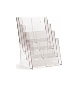 4 Tier A4 Portrait Leaflet Holder