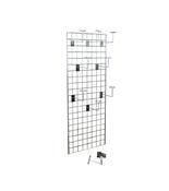 5ft Gridwall Wall Mounted Millinery Hat Display