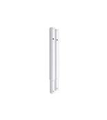 EVERHOLD 60cm White Height Extension Posts for Heavy Duty Clothes Rail (Pair)