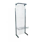 6ft Gridwall Rail &amp; Shelf 'L' Leg Display Kit