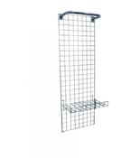 6ft Gridwall Rail &amp; Shelf Wall Display Kit