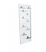6ft Gridwall Shoe Wall Display Kit
