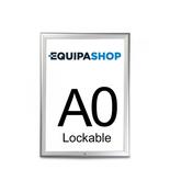 A0 Lockable Silver Snap Frame - 32mm