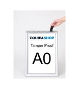A0 Tamper Proof Silver Snap Frame - 42mm