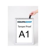 A1 Tamperproof Silver Snap Frame - 25mm