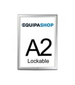A2 Lockable Silver Snap Frame - 25mm