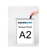 A2 Tamper Proof Silver Snap Frame - 25mm