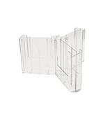 A4 Leaflet Holder with 6 Pockets for Centre Carousel