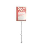 A4 White Dump Basket Card Holder