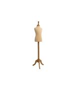 Age 3 - 4 Child Tailors Dummy with Pine Tripod Base - Natural