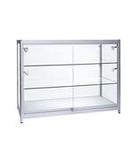 Aluminium Full Glass Showcase Display Counter - 90cm x 120cm x 50cm image