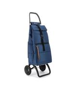 ROLSER Big Polar 2 Wheel Shopping Trolley - Marino with Silver Frame