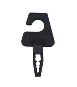 Black Plastic Belt Hooks - Box of 50
