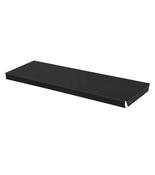 Black Steel Twin Slot Shelf - 1000mm Width