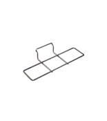 Chrome Slatwall Shoe Shelf - 25cm x 10cm