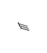 Chrome Slatwall Single Shelf Bracket For Glass Shelf - 150mm image