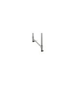 Chrome Support Rail for Mesh Shelving