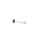 Chrome Wall Mounted Straight Arm with Ball End 300mm