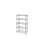 Chrome Wire Shelf Unit | 5 Shelf 1800mm x 1200mm x 450mm Unit